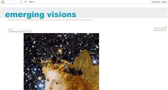 Desktop Screenshot of emergingvisions.blogspot.com