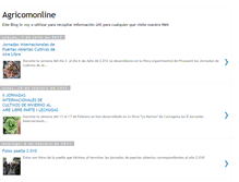 Tablet Screenshot of agricomonline.blogspot.com