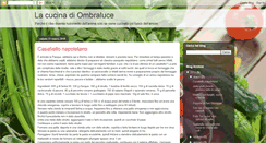 Desktop Screenshot of cucinaombraluce.blogspot.com