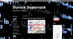 Desktop Screenshot of andredurock.blogspot.com