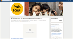Desktop Screenshot of pais-real.blogspot.com