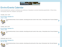 Tablet Screenshot of enviro-eventscalendar.blogspot.com