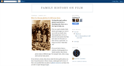 Desktop Screenshot of familyhistoryonfilm.blogspot.com