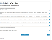 Tablet Screenshot of eaglepointwrestling.blogspot.com