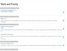 Tablet Screenshot of earlworkandfamily.blogspot.com