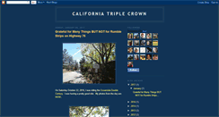 Desktop Screenshot of caltriplecrown.blogspot.com