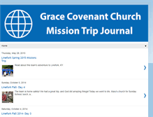 Tablet Screenshot of gccmissiontrips.blogspot.com