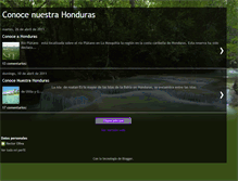 Tablet Screenshot of conocenuestrahonduras.blogspot.com