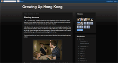 Desktop Screenshot of growinguphongkong.blogspot.com