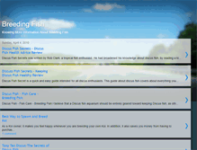 Tablet Screenshot of breedingfish-99.blogspot.com