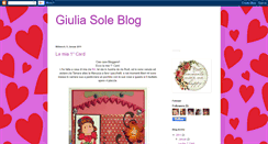 Desktop Screenshot of giuliasole.blogspot.com