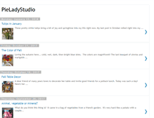 Tablet Screenshot of pieladystudio.blogspot.com
