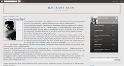 Desktop Screenshot of dziuraweniebo.blogspot.com