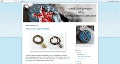 Desktop Screenshot of gooddirtjewelry.blogspot.com