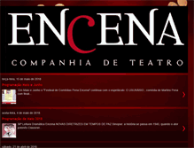 Tablet Screenshot of ciadeteatroencena.blogspot.com