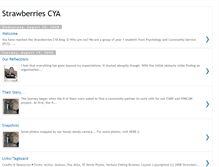 Tablet Screenshot of cyastrawberries.blogspot.com