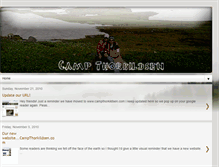 Tablet Screenshot of campthorkildsen.blogspot.com