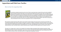 Desktop Screenshot of fishcaretactics.blogspot.com