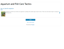 Tablet Screenshot of fishcaretactics.blogspot.com