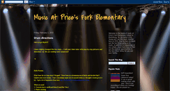 Desktop Screenshot of pfesmusic.blogspot.com