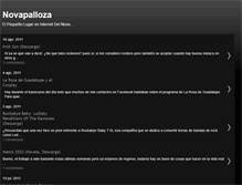 Tablet Screenshot of novapalloza.blogspot.com