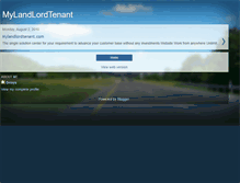Tablet Screenshot of mylandlordtenant.blogspot.com