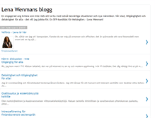 Tablet Screenshot of lenawenman.blogspot.com