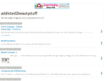 Tablet Screenshot of addicted2beautystuff.blogspot.com