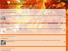 Tablet Screenshot of cursosreikienmurcia.blogspot.com