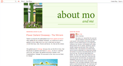 Desktop Screenshot of aboutmoandme.blogspot.com