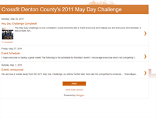 Tablet Screenshot of maydaychallenge.blogspot.com