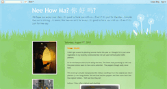 Desktop Screenshot of neehowma.blogspot.com