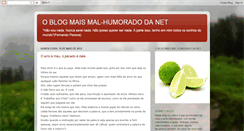 Desktop Screenshot of blogmalhumorado.blogspot.com