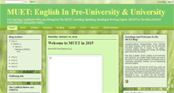 Desktop Screenshot of iwantotakemuet.blogspot.com