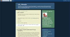 Desktop Screenshot of lolwresslin.blogspot.com