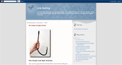 Desktop Screenshot of link-baiting.blogspot.com
