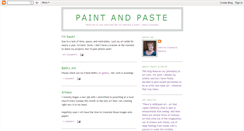 Desktop Screenshot of paintpaste.blogspot.com