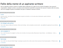 Tablet Screenshot of folliedellamenteaspirantescrittore.blogspot.com