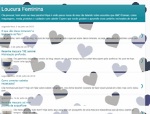 Tablet Screenshot of loucurafeminina.blogspot.com