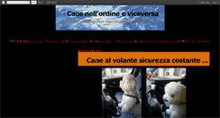 Desktop Screenshot of caosnellordineeviceversa.blogspot.com