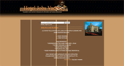 Desktop Screenshot of hotelier-jobs.blogspot.com