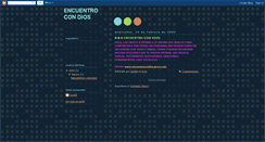 Desktop Screenshot of lilian-encuentrocondios.blogspot.com