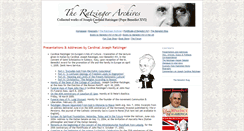 Desktop Screenshot of popebenedictxvi.blogspot.com