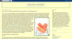Desktop Screenshot of fillingcavities.blogspot.com