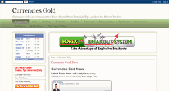 Desktop Screenshot of currenciesgold.blogspot.com