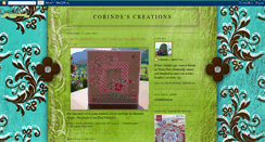 Desktop Screenshot of corindescreations.blogspot.com