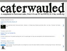 Tablet Screenshot of caterwauled.blogspot.com