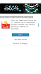 Mobile Screenshot of deadspace2rivetgun.blogspot.com