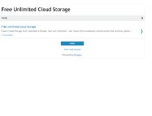 Tablet Screenshot of freeunlimitedcloud.blogspot.com