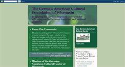 Desktop Screenshot of german-americanculturalfoundation.blogspot.com